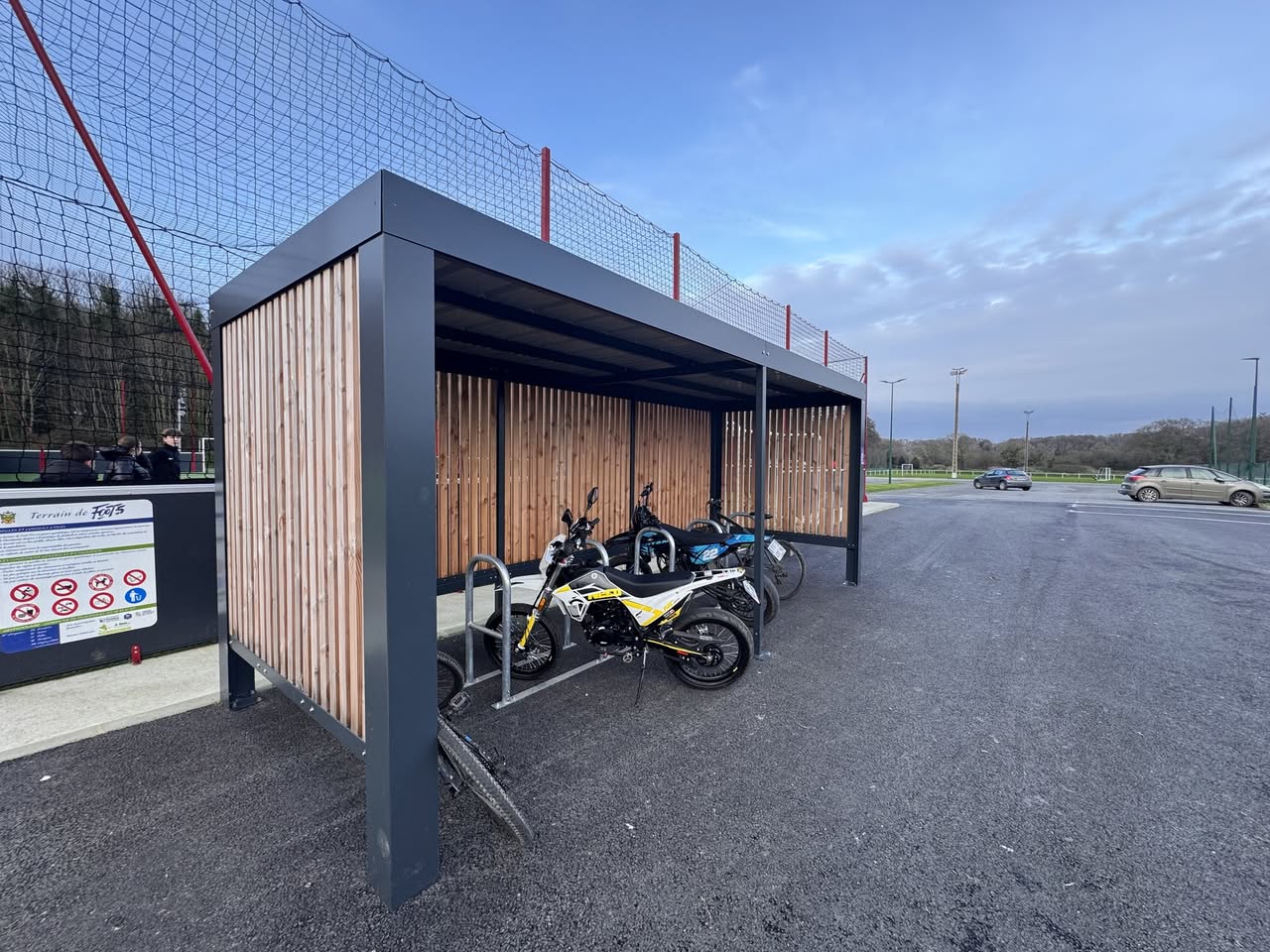 Abris à vélos - PLOUDANIEL