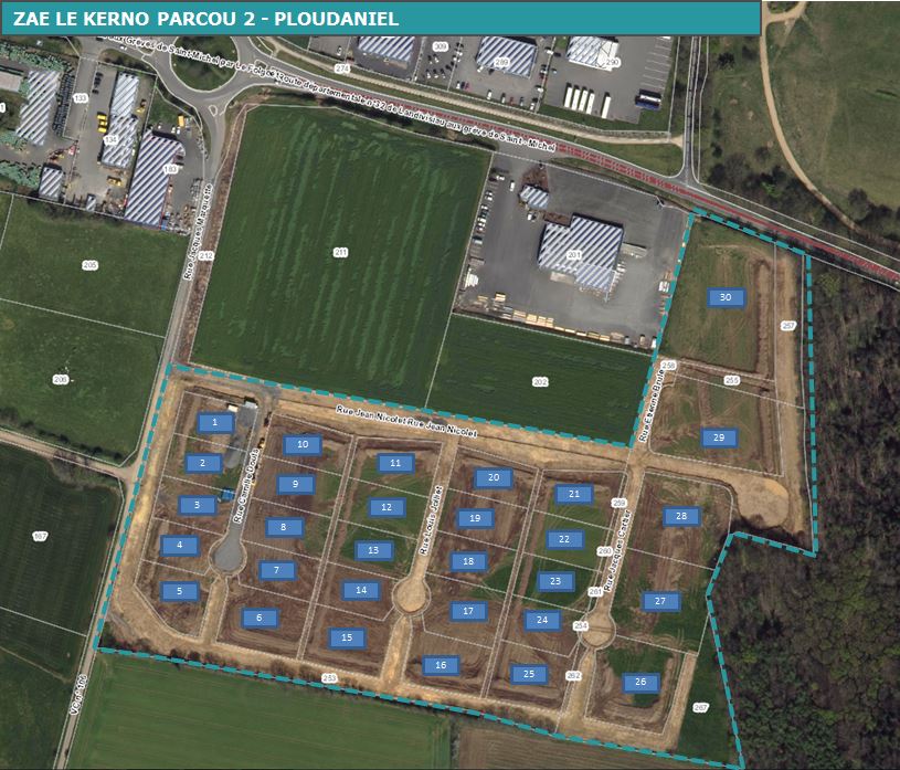 Zone du Parcou - PLOUDANIEL